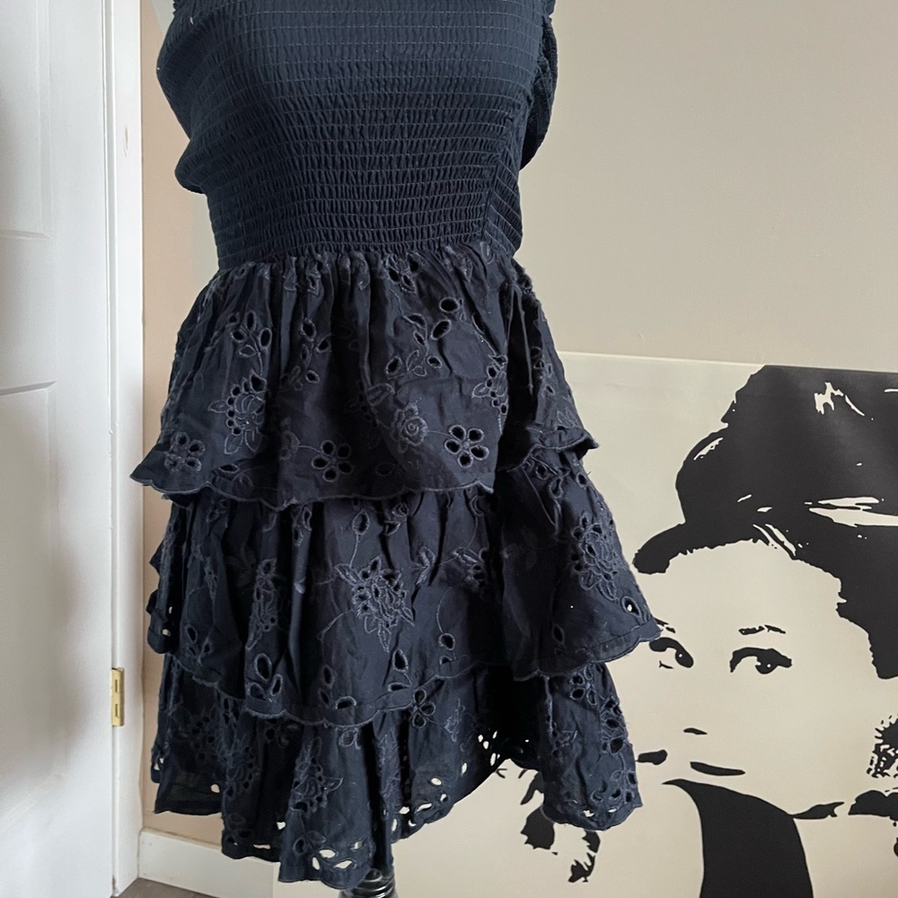 Abercrombie & Fitch Black Strapless Dress